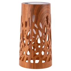 Light & More LED Solarleuchte naturbraun
