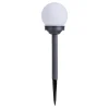 Light & More LED Solarleuchte Kugel schwarz