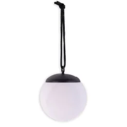 Light & More LED Solarleuchte 3er Set schwarz