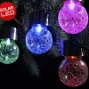 Light & More LED-Solarpendelleuchte bunt
