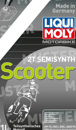 Liqui Moly 2-Takt Motoröl 2T Semisynth Scooter Street 1 L