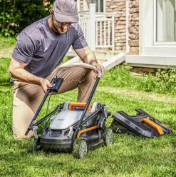 Litheli Akku Rasenmäher Handy+ 20V, 33 cm Schnittbreite inkl. 1 SE-Akku 4 Ah