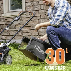 Litheli Akku Rasenmäher Handy+ 20V, 33 cm Schnittbreite inkl. 1 SE-Akku 4 Ah