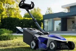 Litheli Akku-Rasenmäher EasySurge 2 x 20 V inkl. 2 Akkus 4.0 Ah