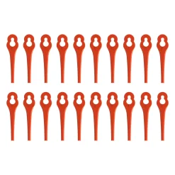 Litheli Ersatzmesser Nylon 20 Stk., für Litheli Rasentrimmer
