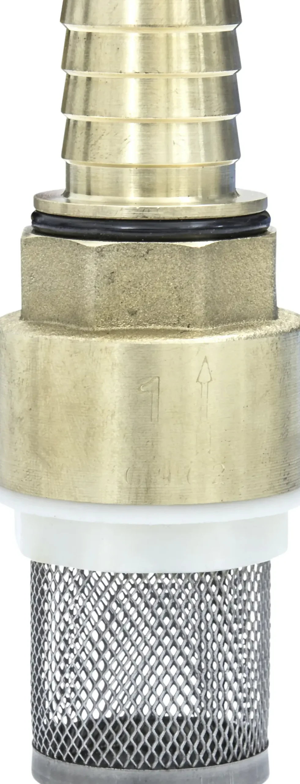 Meister Cornat Saugfilter Ms 1" mit Korb + Tülle 1"