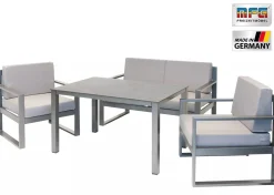 MFG Dining Lounge Möbelset inkl. All-Wetter Kissen wetterfest