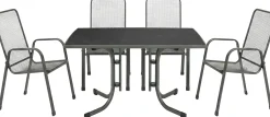 MFG Garten-Essgruppe Boulevard 4 Personen Metall anthrazit