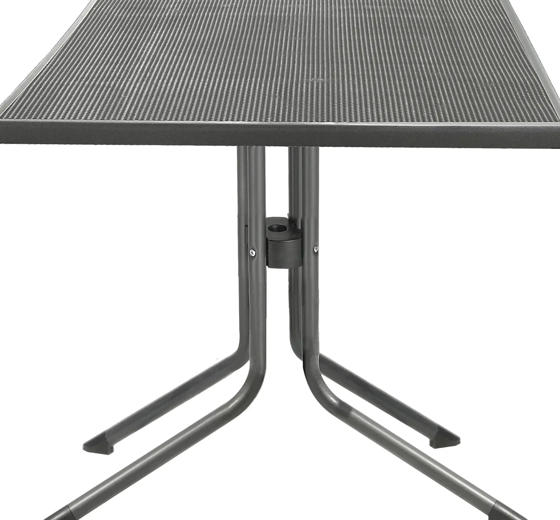 MFG Gartentisch wetterfest Stahl Mec-Mesh 80 x 80 cm