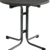 MFG Gartentisch wetterfest Stahl Boulevard Ø 80 cm klappbar