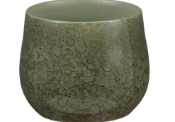 Mica Blumentopf Oliver Ø 13 x 16 cm grün