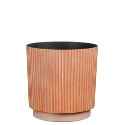 Mica Decorations Übertopf Ibarra Kunststoff terra Ø 25 cm