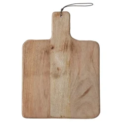 Mica Tranchierbrett Duko Quadrat Mangoholz H 1 x B 30 x T 20 cm braun