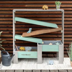 Muddy Buddy Wasserbahn Aqua Tower warmgrau-salbei 101 x 44 x 105 cm