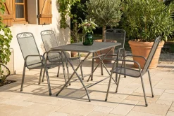 MWH Garten-Essgruppe Caffe Latte 2.0 4 Personen