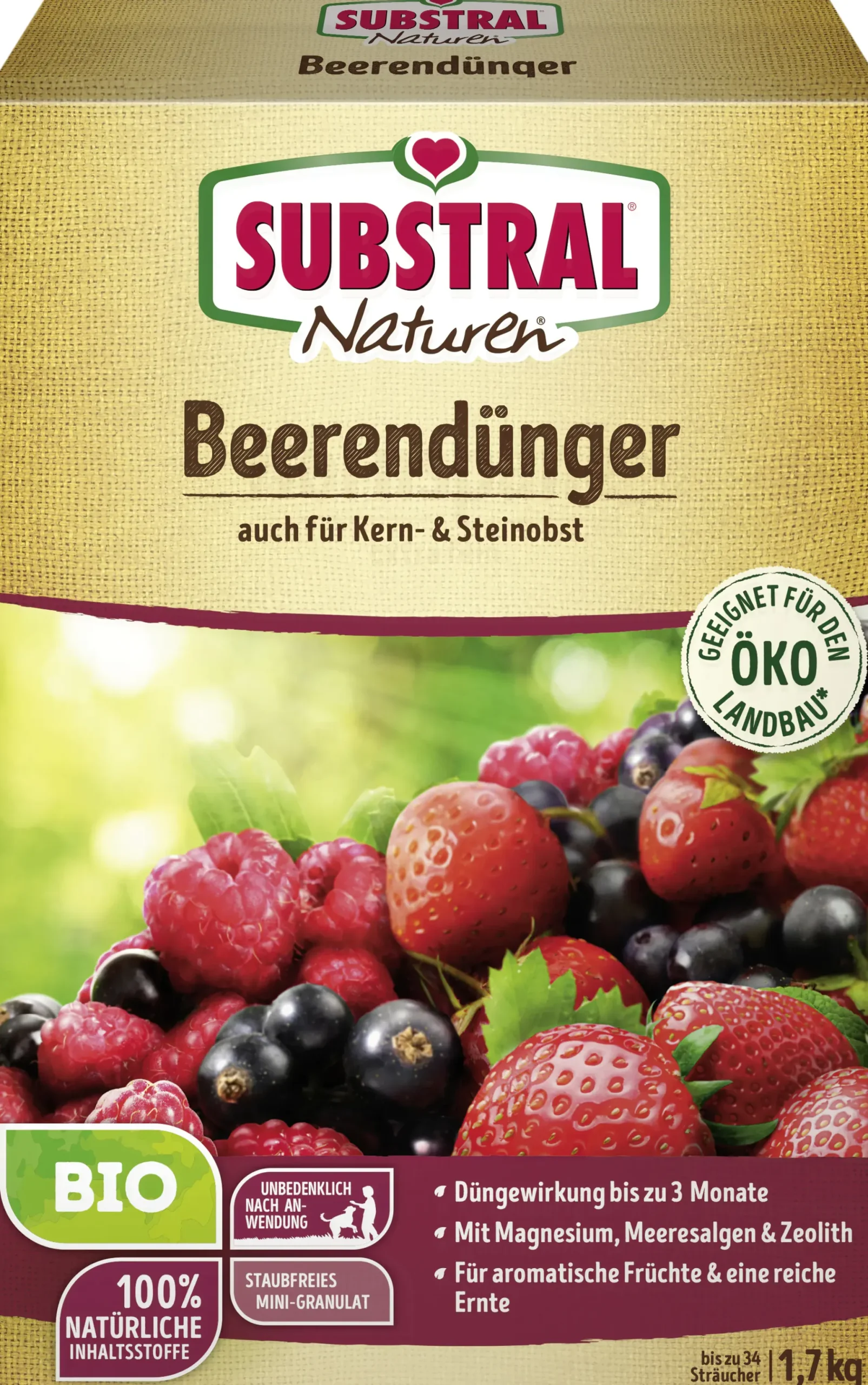 Naturen Bio Beerendünger 1,7 kg