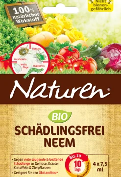 Naturen Bio Neem Schädlingsfrei 4 x 7,5 ml