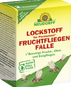 Neudorff Permanent Lockstoff für Obstfliegenfalle Fruchtfliegenfalle 2 x 30 ml