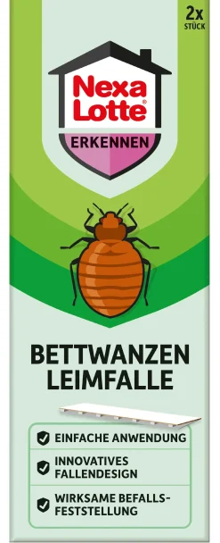 Nexa Lotte Bettwanzen Leimfalle 2 Stück