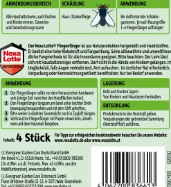 Nexa Lotte Fliegenfänger 4 Stück