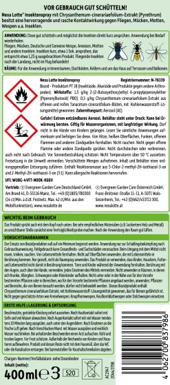 Nexa Lotte Insektenspray 400 ml