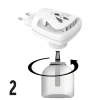 Nexa Lotte MoskitoStecker gegen Mücken/Gelsen 1 Set