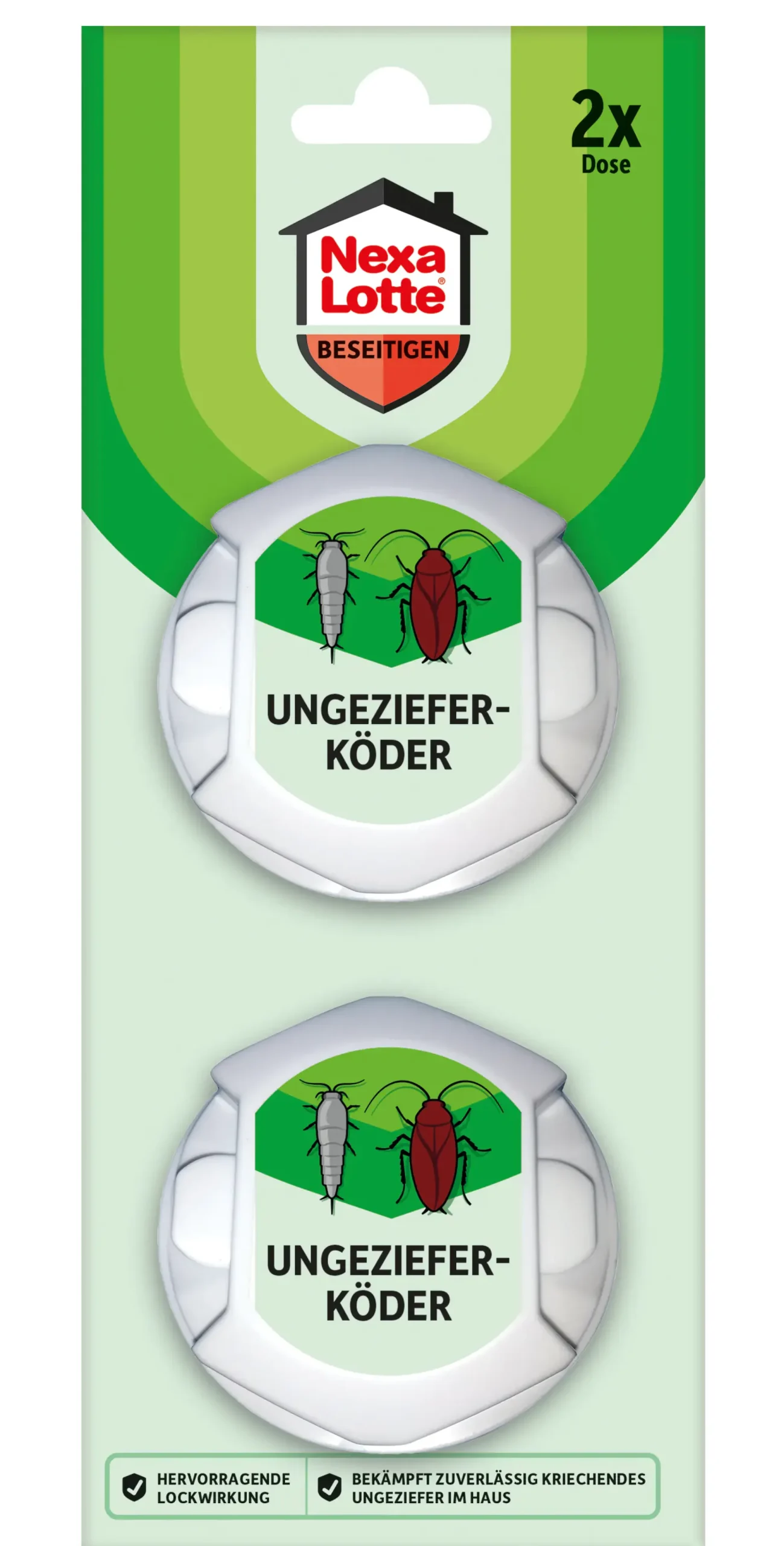 Nexa Lotte Ungezieferköderdose 2 Stück