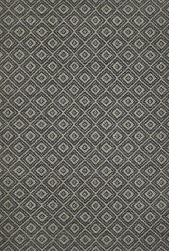 Outdoorteppich Rio creme-grau, 133 x 190 cm