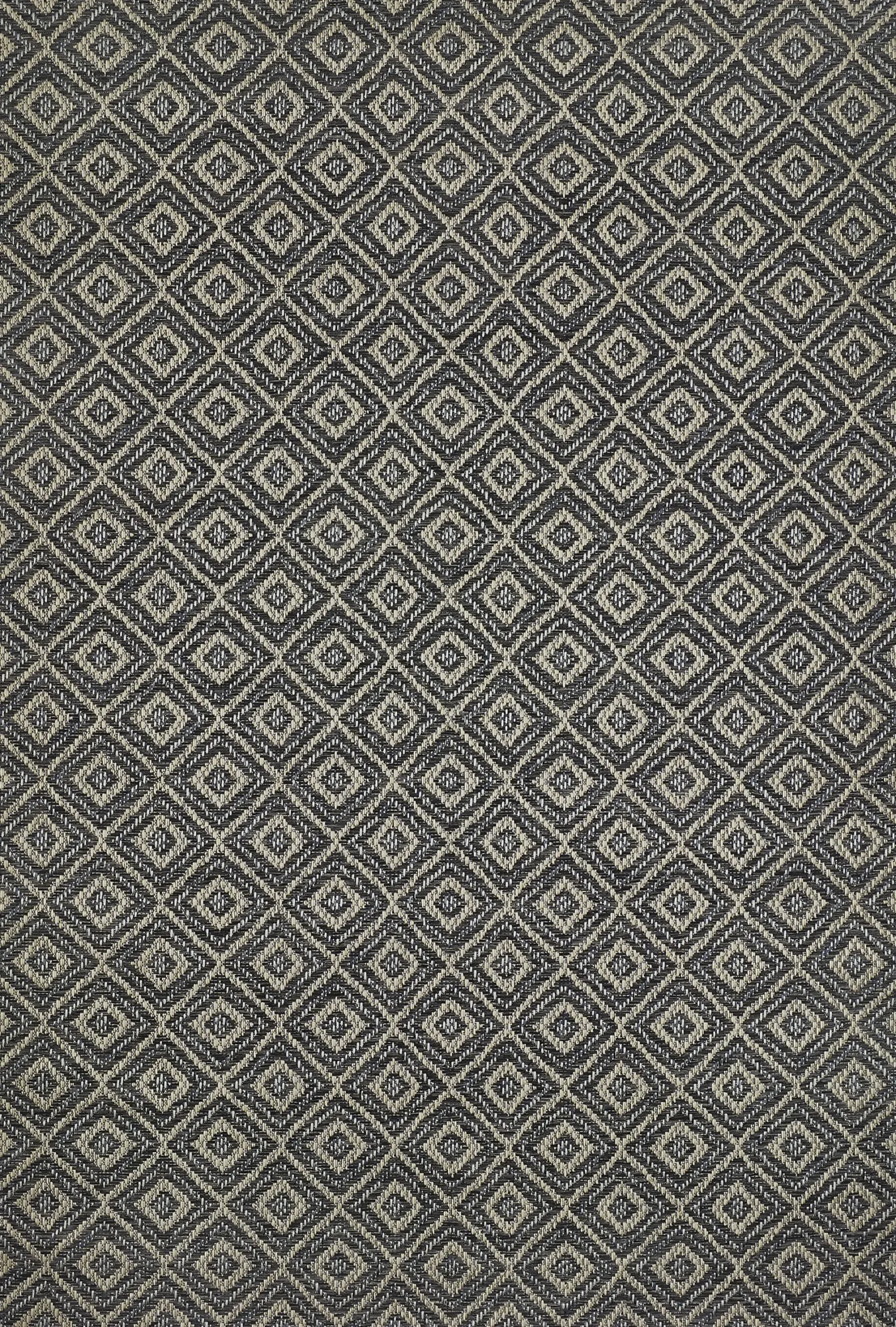 Outdoorteppich Rio creme-grau, 133 x 190 cm