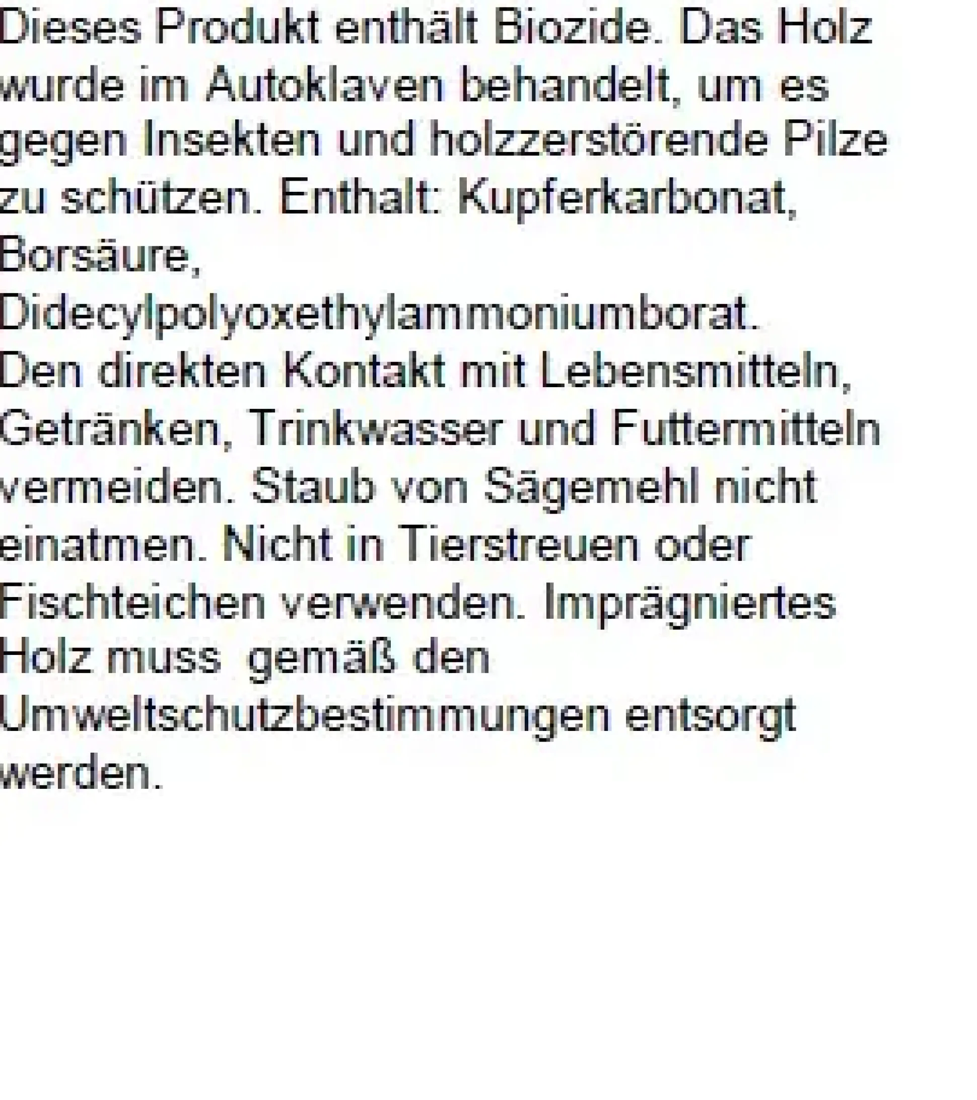 Palisade Ø 9 cm, Länge 75 cm, kesseldruckimprägniert