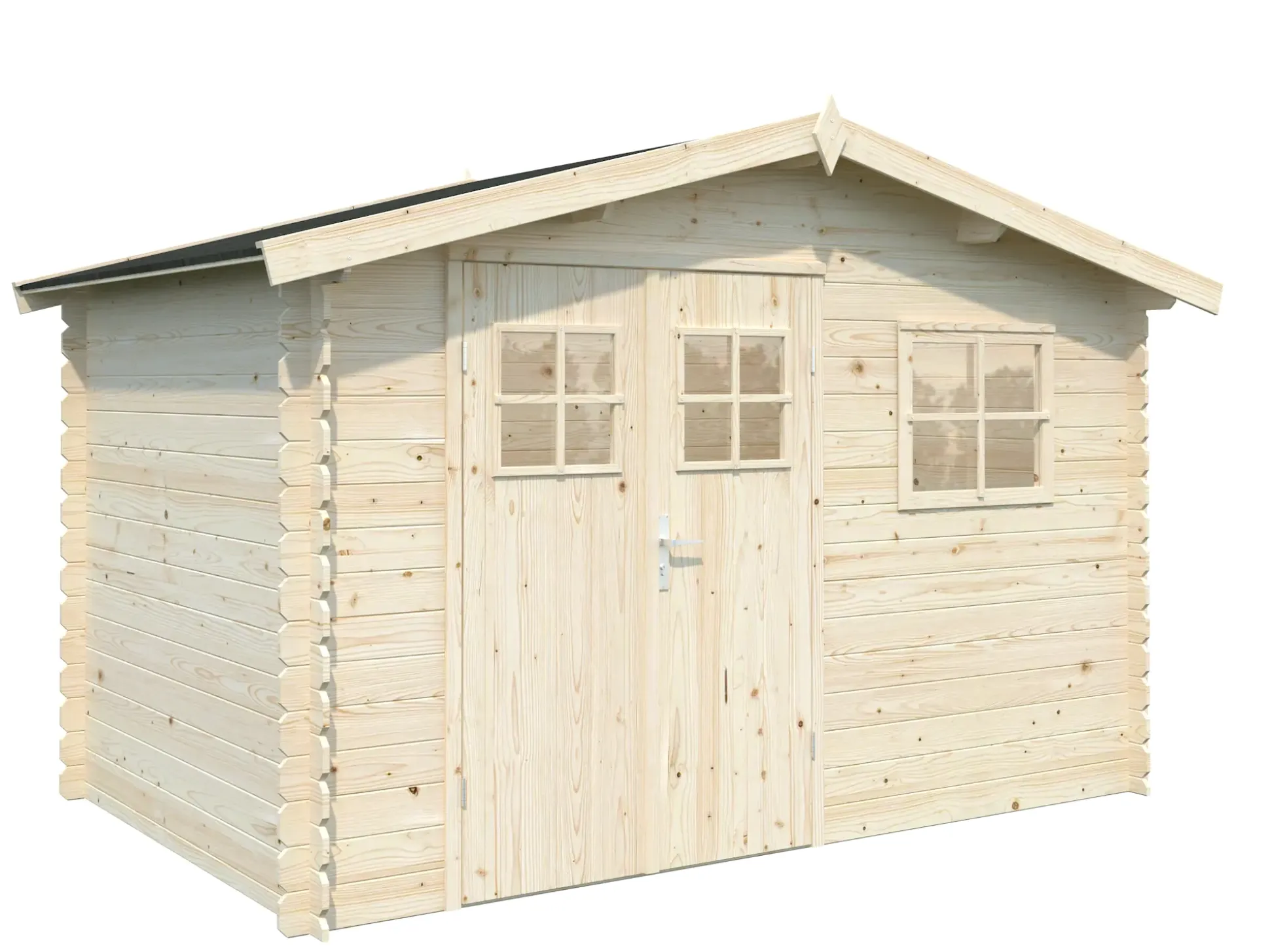 Palmako Gartenhaus Leticia 304 x 189 cm naturbelassen