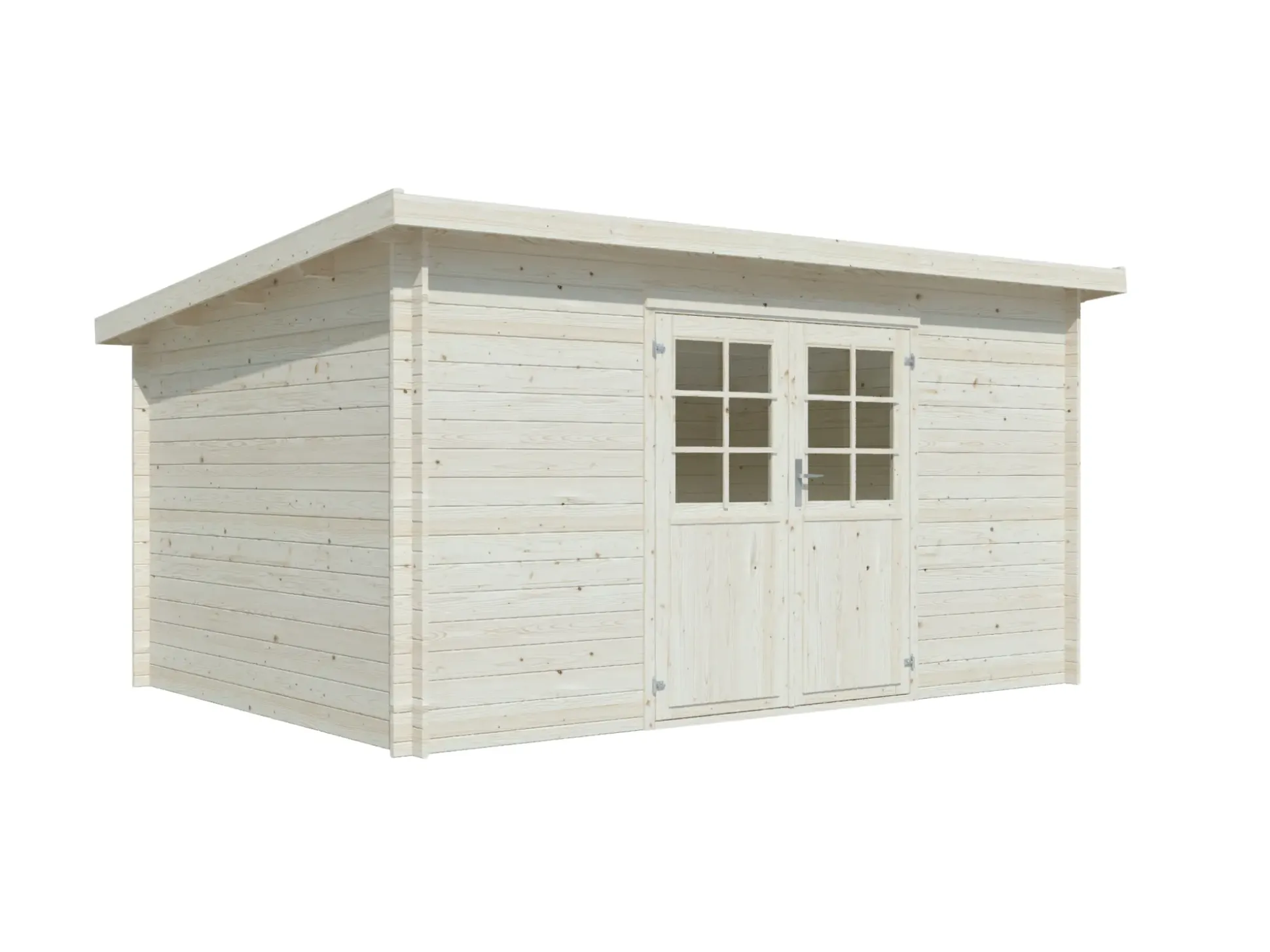 Palmako Gartenhaus Lila 2 390 x 276 cm naturbelassen
