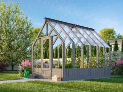 Palmako Gewächshaus Emilia 240 x 363 cm 8,2 m² 4 mm Glas