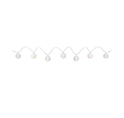 Paulmann LED Akku-Lichterkette Lampion weiß warmweiß 7 Lampions