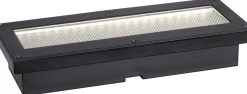 Paulmann LED Solar-Bodeneinbauleuchte Domenic schwarz 20 x 8 cm
