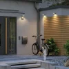 Paulmann LED Solar-Pollerleuchte Soley anthrazit warmweiß Bewegungsmelder