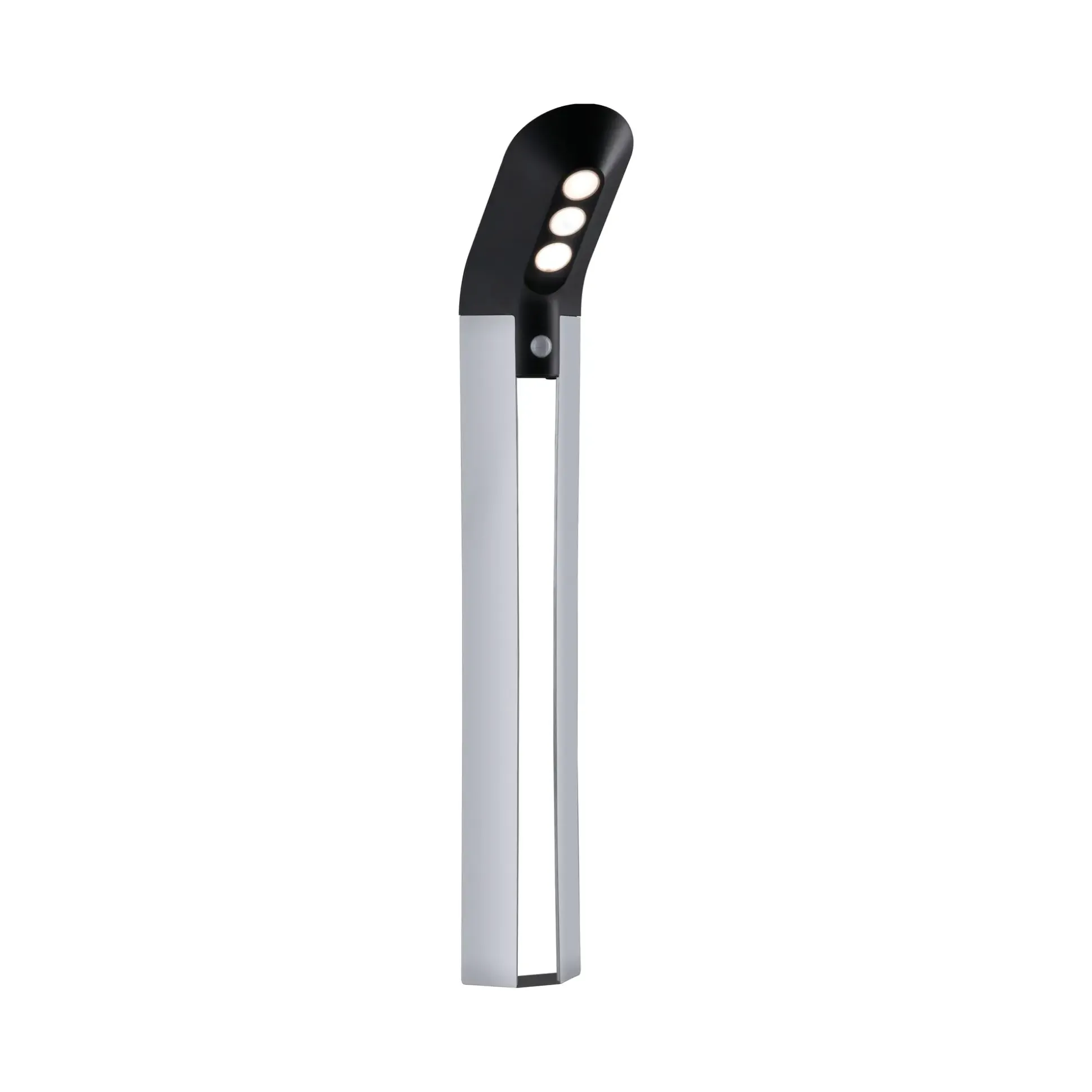 Paulmann LED Solar-Pollerleuchte Soley anthrazit warmweiß Bewegungsmelder