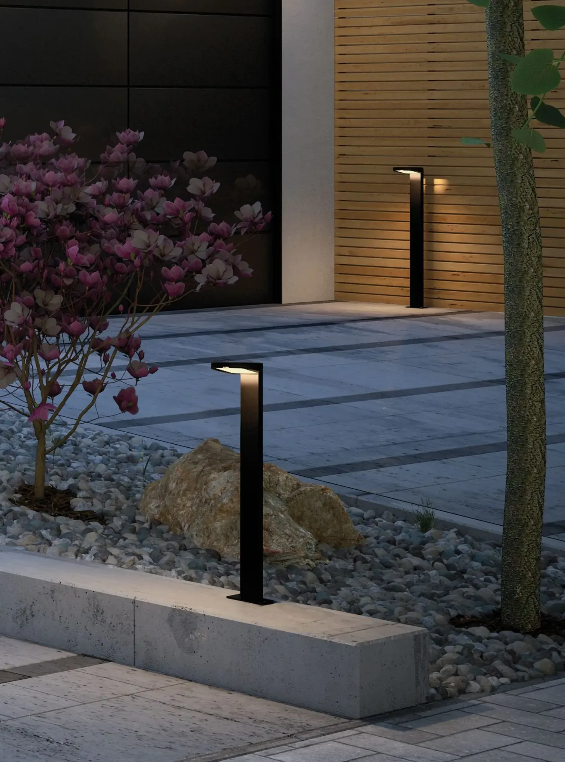 Paulmann LED Solar-Pollerleuchte Ryse anthrazit warmweiß Bewegungsmelder