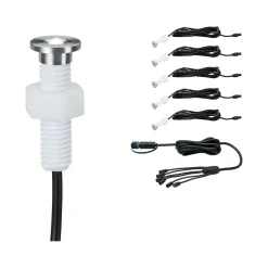 Paulmann Plug & Shine Einbauleuchten Set MicroPen II Outdoor