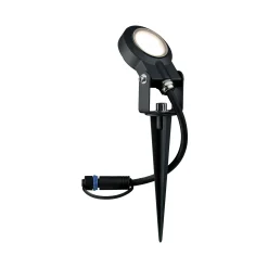 Paulmann Plug & Shine Erdspieß Sting Outdoor anthrazit 29 cm warmweiß
