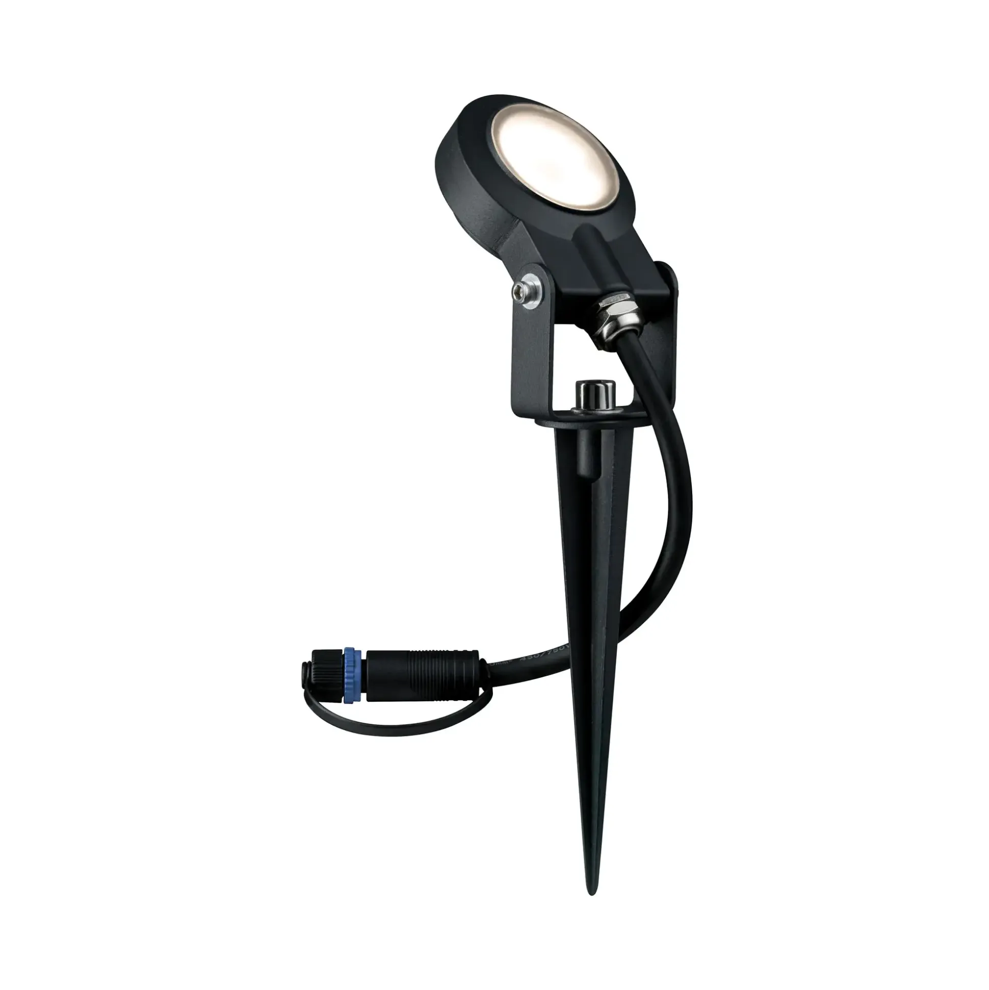 Paulmann Plug & Shine Erdspieß Sting Outdoor anthrazit 29 cm warmweiß