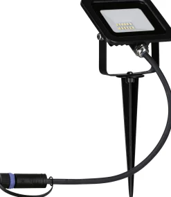 Paulmann Plug & Shine Erdspieß Flood Outdoor mit Erdspieß 10,3 cm warmweiß