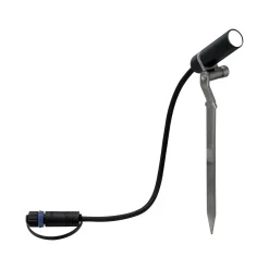 Paulmann Plug & Shine Erdspieß Plantini Outdoor anthrazit 22,3 cm warmweiß