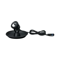 Paulmann Plug & Shine LED Teichleuchte Outdoor schwarz 20 cm warmweiß
