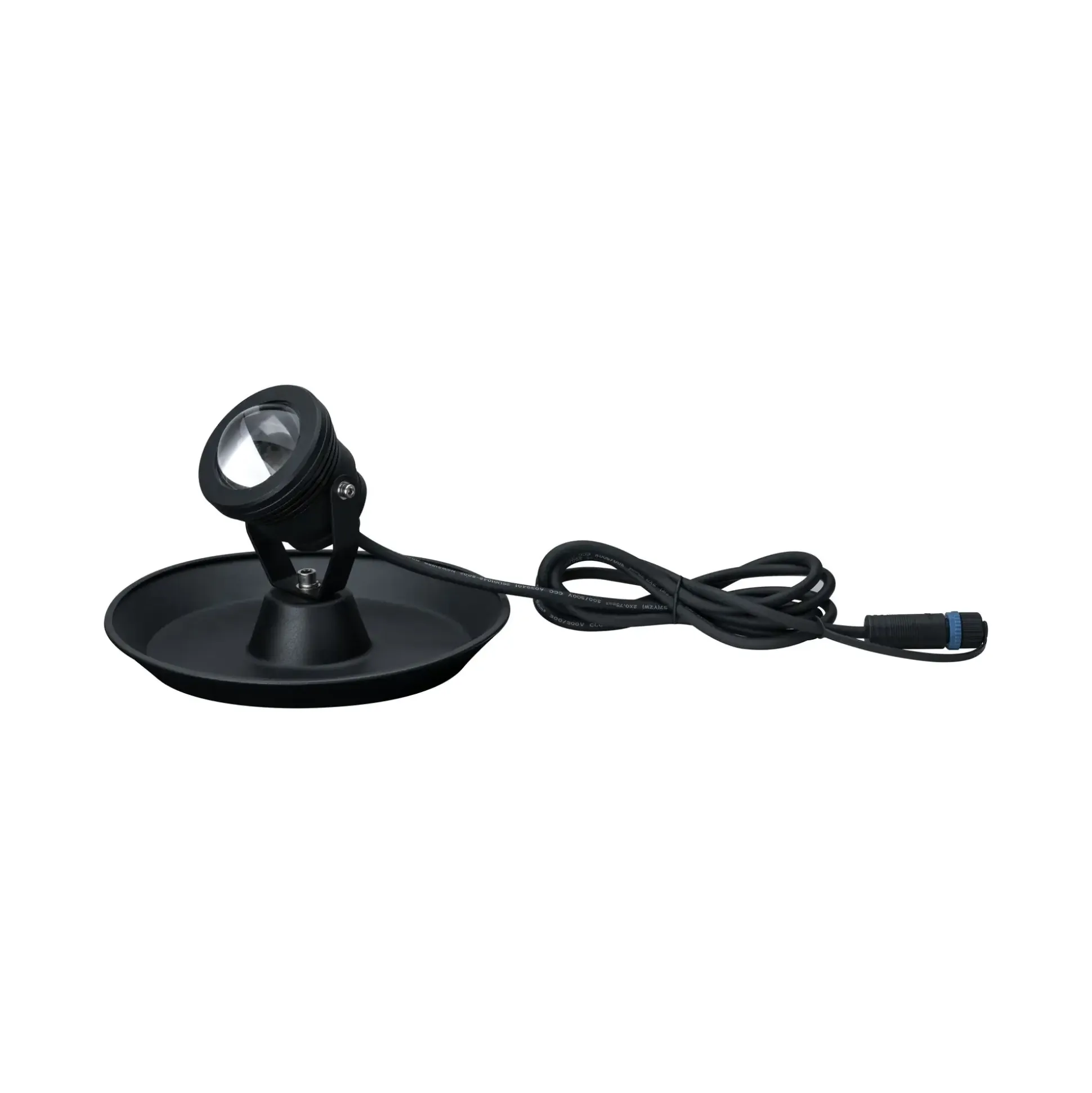 Paulmann Plug & Shine LED Teichleuchte Outdoor schwarz 20 cm warmweiß
