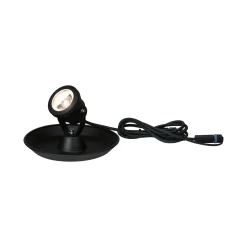 Paulmann Plug & Shine LED Teichleuchte Outdoor schwarz 20 cm warmweiß