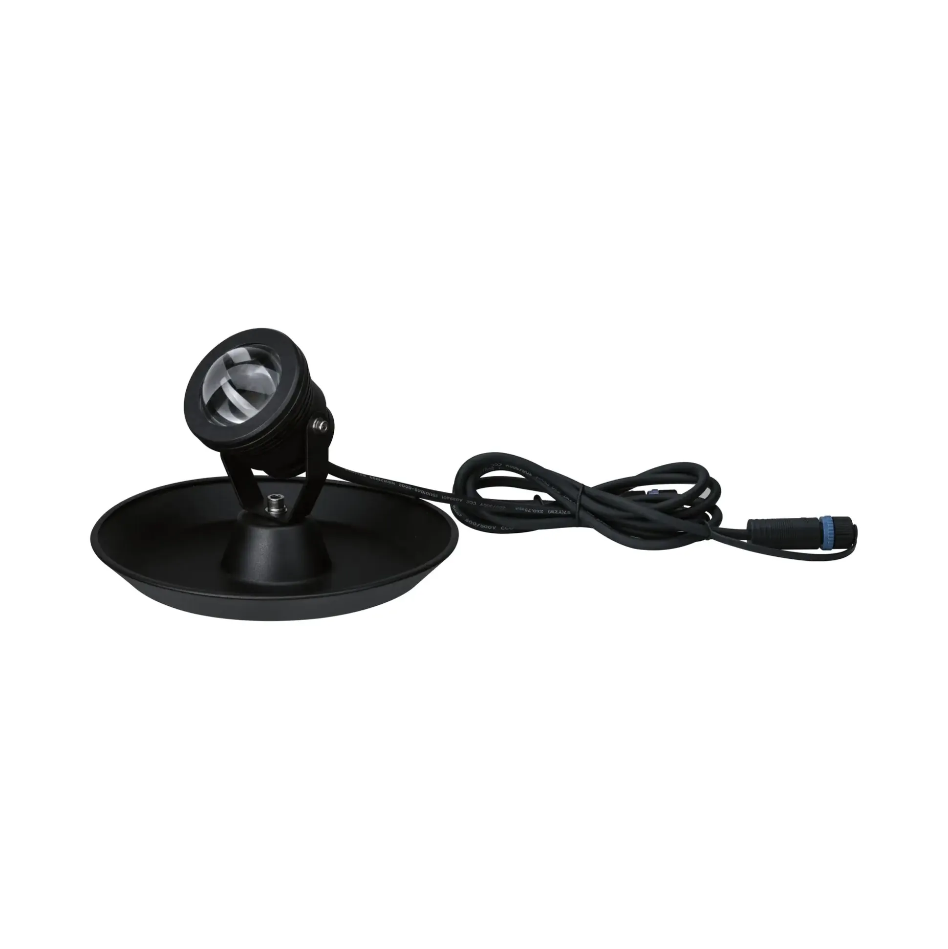 Paulmann Plug & Shine LED Teichleuchte Outdoor schwarz 20 cm warmweiß
