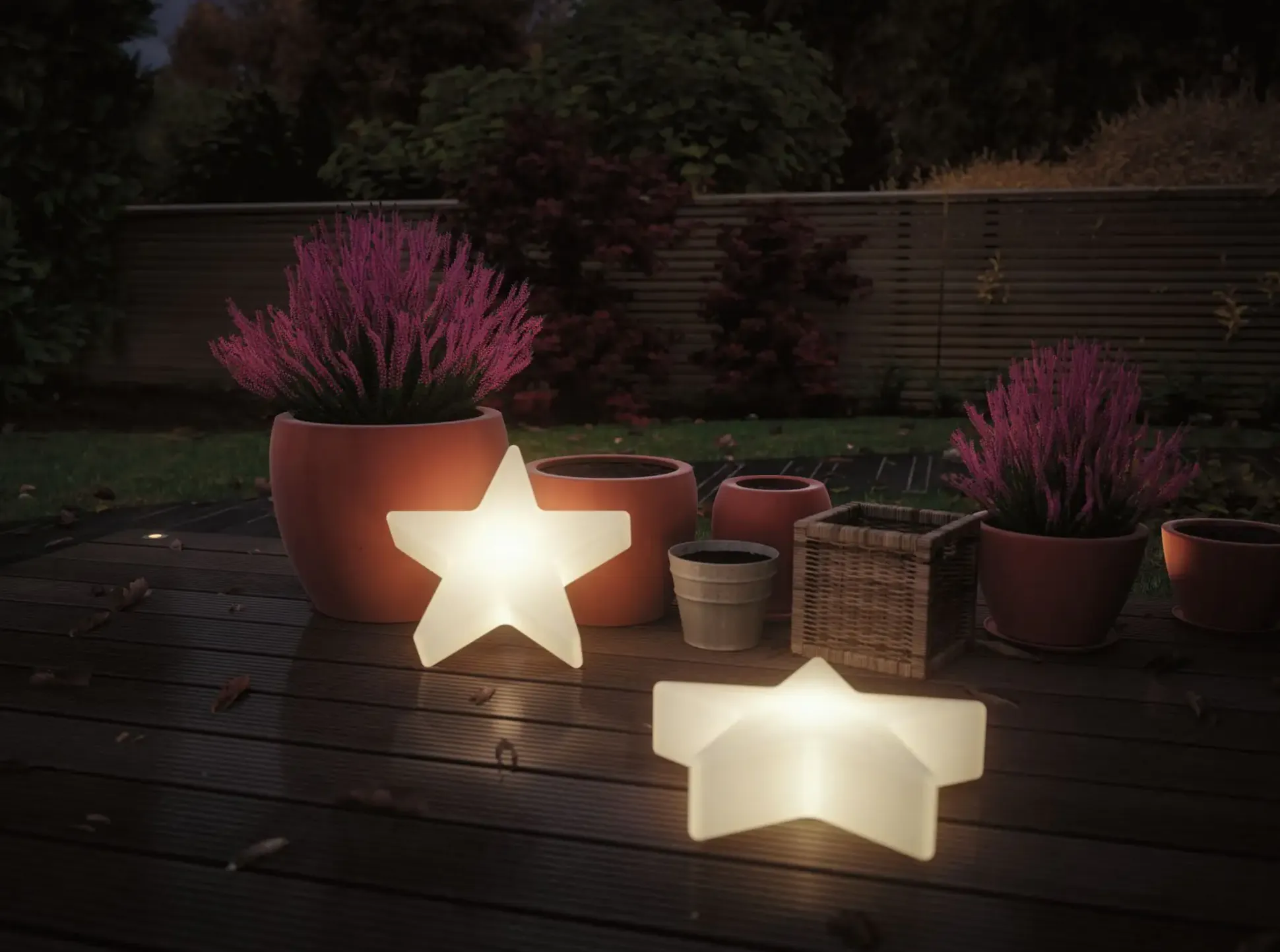 Paulmann Plug & Shine LED Lichtobjekt Star Outdoor, 40 cm, warmweiß