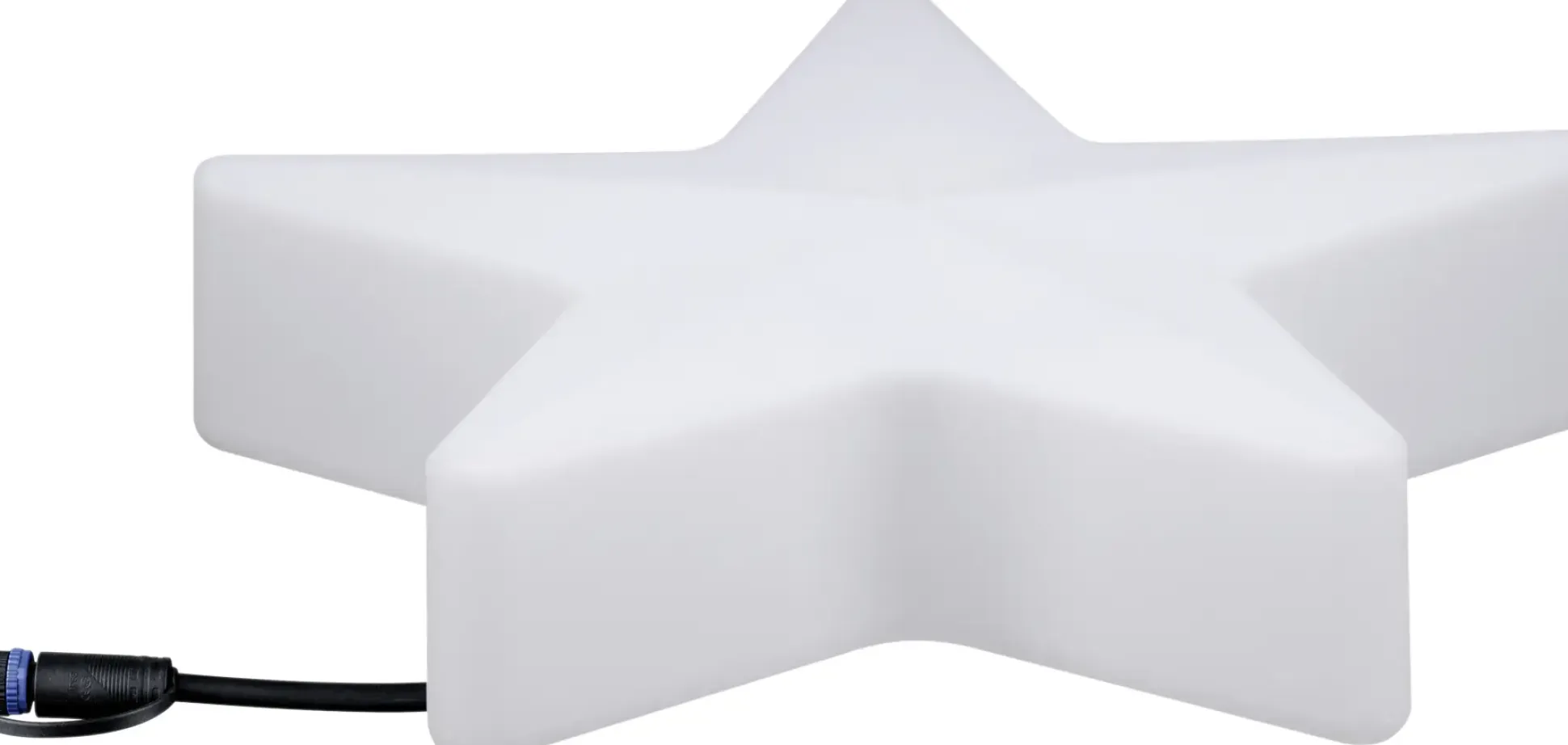 Paulmann Plug & Shine LED Lichtobjekt Star Outdoor, 40 cm, warmweiß