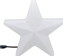 Paulmann Plug & Shine LED Lichtobjekt Star Outdoor, 40 cm, warmweiß